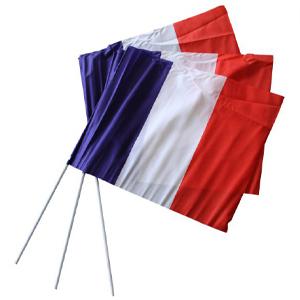 DRAPEAU DE SUPPORTER FRANCAIS - 212COM