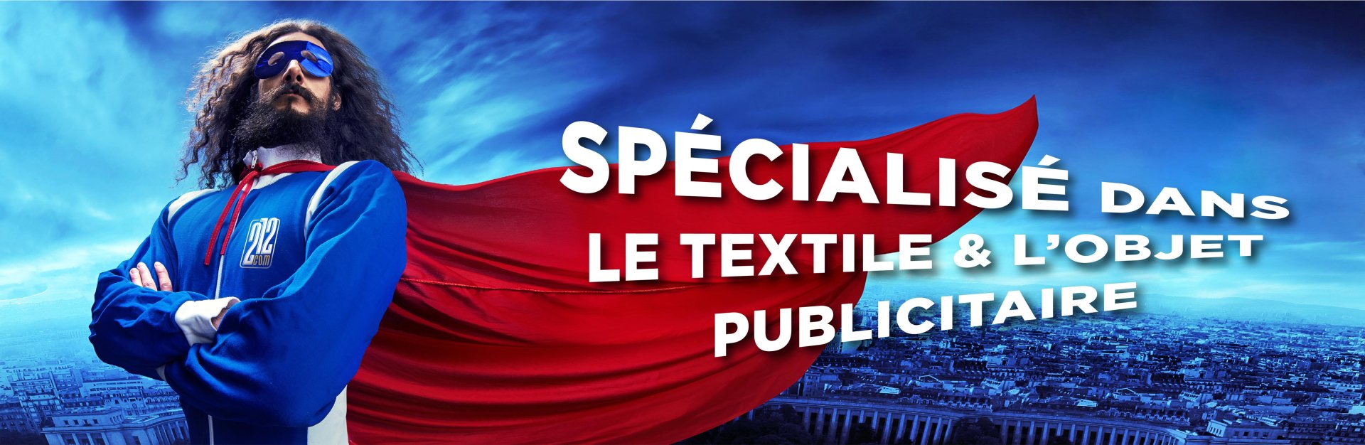 L'agence 212 COM est spécialisée dans le textile personnalisé et l'objet publicitaire.