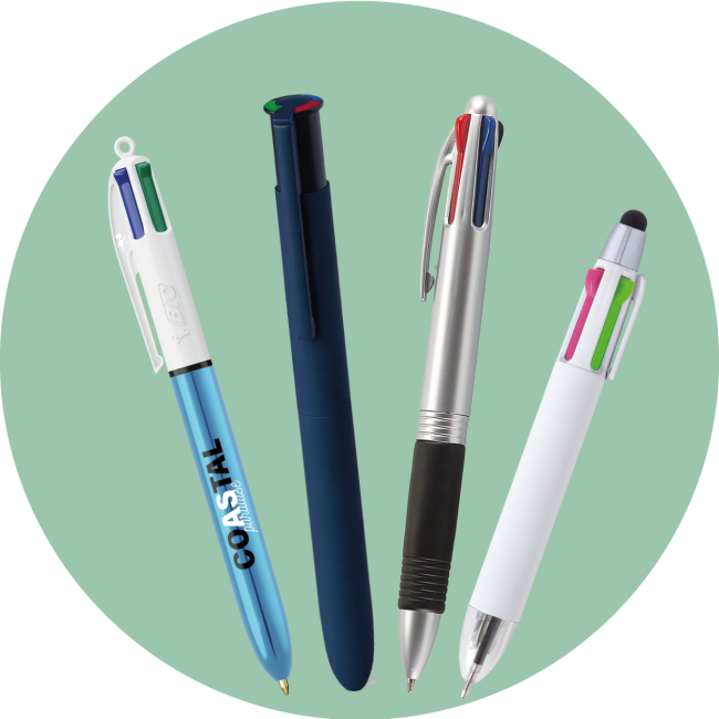 STYLO 4 COULEURS - 212COM